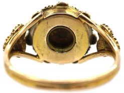 Regency 15ct Gold Natural Split Pearl & Carved Banded Onyx Forget Me Not Ring -Antique Jewellery Company 6d99d64f dsc08144 scaled 1