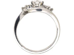 Diamond Single Stone Diamond Ring With Diamonds On Either Side 15 Diamond Single Stone Diamond Ring With Diamonds On Either Side -Antique Jewellery Company 73991e83 dsc02555