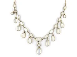 Gold Moonstone Festoon Necklace 8 Gold Moonstone Festoon Necklace -Antique Jewellery Company 74c1366802716 409