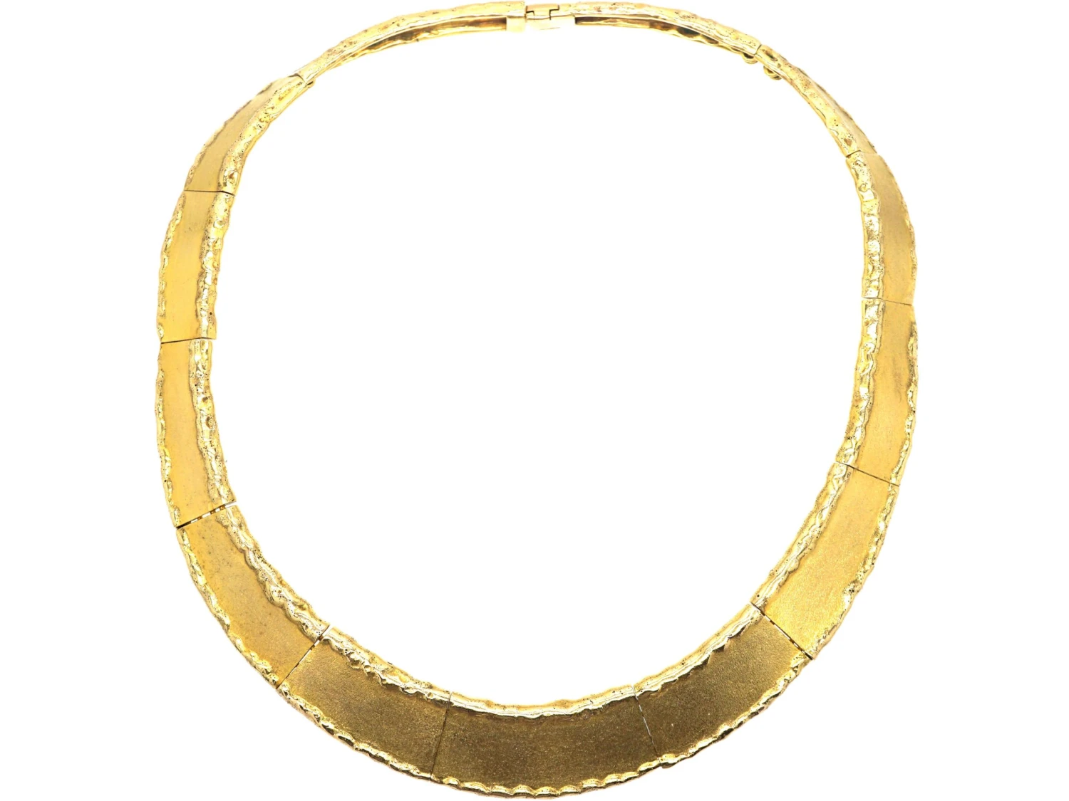 9ct Gold Collar By Alan Gard 3 9ct Gold Collar By Alan Gard
