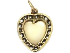 Edwardian Opal & Rose Diamond Heart Shaped Pendant -Antique Jewellery Company 7802187f dsc01133 scaled 1