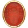 Georgian 9ct Gold & Carnelian Carved Intaglio Ring Of A Coat Of Arms 2 Georgian 9ct Gold & Carnelian Carved Intaglio Ring Of A Coat Of Arms -Antique Jewellery Company 7825b3bb dsc02165 scaled 1