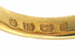 Victorian 18ct Gold & Orange Moss Agate Signet Ring -Antique Jewellery Company 7969405c dsc04484 scaled 1