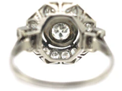 French Art Deco Platinum Octagonal Shaped Diamond Ring 11 French Art Deco Platinum Octagonal Shaped Diamond Ring -Antique Jewellery Company 79c6e4b4 dsc08220 scaled 1