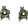 Marcasite & Pearl Flower Clip-On Earrings -Antique Jewellery Company 7a1248171390 607