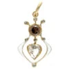Diamond & White Enamel Pendant -Antique Jewellery Company 7a1299600396 230