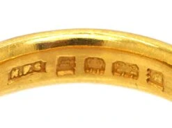 22ct Gold Wide Wedding Ring Assayed In 1925 10 22ct Gold Wide Wedding Ring Assayed In 1925 -Antique Jewellery Company 7b0f3acb dsc08096 scaled 1