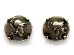 Bulgari Gold Coin Cufflinks