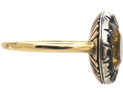 Georgian Gold, Foiled Citrine & White Topaz Cluster Ring -Antique Jewellery Company 7e166853 dsc03034 scaled 1