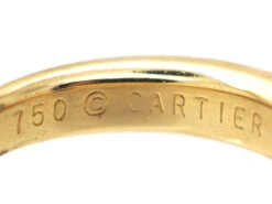 18ct Gold & Sapphire Ring By Cartier 15 18ct Gold & Sapphire Ring By Cartier -Antique Jewellery Company 7ee47b73 dsc09033 scaled 1