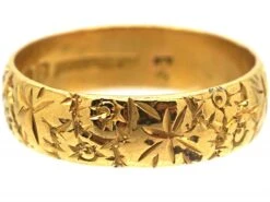 22ct Gold Ivy & Roses Wedding Ring 9 22ct Gold Ivy & Roses Wedding Ring -Antique Jewellery Company 7f0b38f9 dsc04644 scaled 1