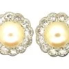 Edwardian 18ct White & Yellow Gold Cluster Earrings Set With Diamonds & Pearls 1 Edwardian 18ct White & Yellow Gold Cluster Earrings Set With Diamonds & Pearls -Antique Jewellery Company 7fe0c807 dsc01277 scaled 1