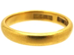 Edwardian 22ct Gold Wedding Band 13 Edwardian 22ct Gold Wedding Band -Antique Jewellery Company 837b9190 dsc09943
