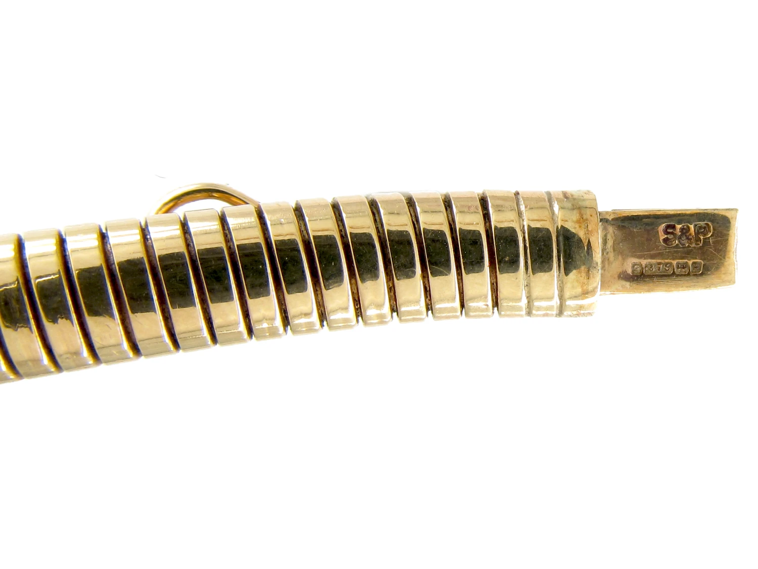 Gold Snake Necklace 7 Gold Snake Necklace - Image 5