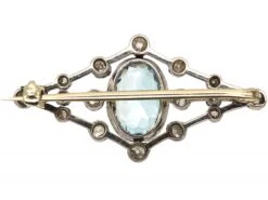 Edwardian Aquamarine & Diamond Brooch In Original Case -Antique Jewellery Company 859f1738 dsc05778 scaled 1