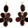 Georgian Flat Cut Garnet Earrings 2 Georgian Flat Cut Garnet Earrings -Antique Jewellery Company 8a1305551910 402