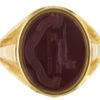 Victorian 18ct Gold & Carnelian Intaglio Signet Ring 2 Victorian 18ct Gold & Carnelian Intaglio Signet Ring -Antique Jewellery Company 8a1349599397 657