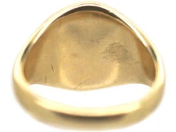 Retro 9ct Gold Signet Ring Engraved Witha Rampant Wolf -Antique Jewellery Company 8a4b23b1 dsc08256 scaled 1
