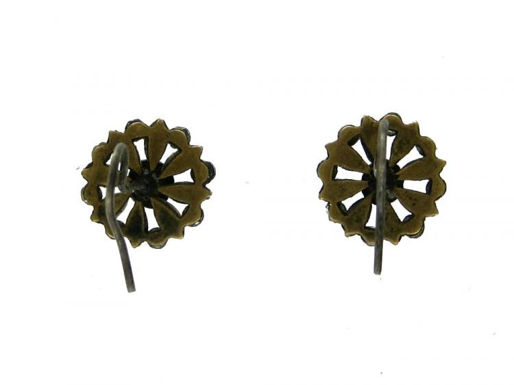 Vauxhall Glass Flower Earrings 4 Vauxhall Glass Flower Earrings - Image 2