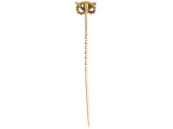 Victorian 15ct Gold Stafford Knot Tie Pin Set With A Diamond 8 Victorian 15ct Gold Stafford Knot Tie Pin Set With A Diamond -Antique Jewellery Company 8c012da1 dsc07806 scaled 1
