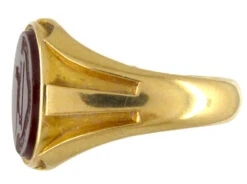 Victorian 18ct Gold & Carnelian Intaglio Signet Ring 10 Victorian 18ct Gold & Carnelian Intaglio Signet Ring -Antique Jewellery Company 8d1349599398 234