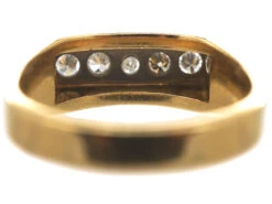 Art Deco 18ct Gold & Platinum, Diamond Five Stone Ring -Antique Jewellery Company 90a27875 dsc04189 scaled 1
