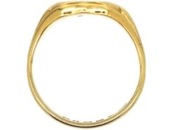 18ct Gold Signet Ring With Shield Motif By Charles Green & Co -Antique Jewellery Company 9131a17c dsc02053 scaled 1