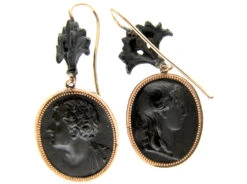 Berlin Iron Drop Earrings -Antique Jewellery Company 97d