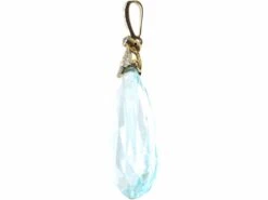 Art Deco 15ct Gold & Platinum , Large Aquamarine & Rose Diamond Pendant 6 Art Deco 15ct Gold & Platinum , Large Aquamarine & Rose Diamond Pendant -Antique Jewellery Company 9906c6be dsc01339 scaled 1