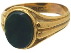 Victorian 18ct Gold Signet Ring Set With A Plain Bloodstone 15 Victorian 18ct Gold Signet Ring Set With A Plain Bloodstone -Antique Jewellery Company 9942f339 dsc09830 scaled 1