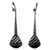 Art Deco Silver & Enamel Drop Earrings 2 Art Deco Silver & Enamel Drop Earrings -Antique Jewellery Company 9a1279629674 819