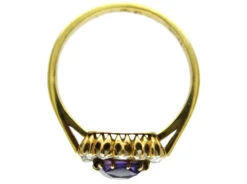 Amethyst Diamond Ring 7 Amethyst Diamond Ring -Antique Jewellery Company 9c1264464706 218