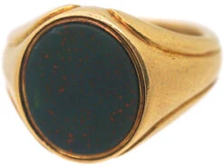 Victorian 18ct Gold & Bloodstone Ring -Antique Jewellery Company 9cad50a8 dsc07177 scaled 1