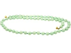 Jade Beads Necklace With Gilded Silver Clasp -Antique Jewellery Company 9ce57070 dsc06410 scaled 1