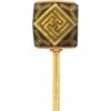 Victorian Damascene Tie Pin