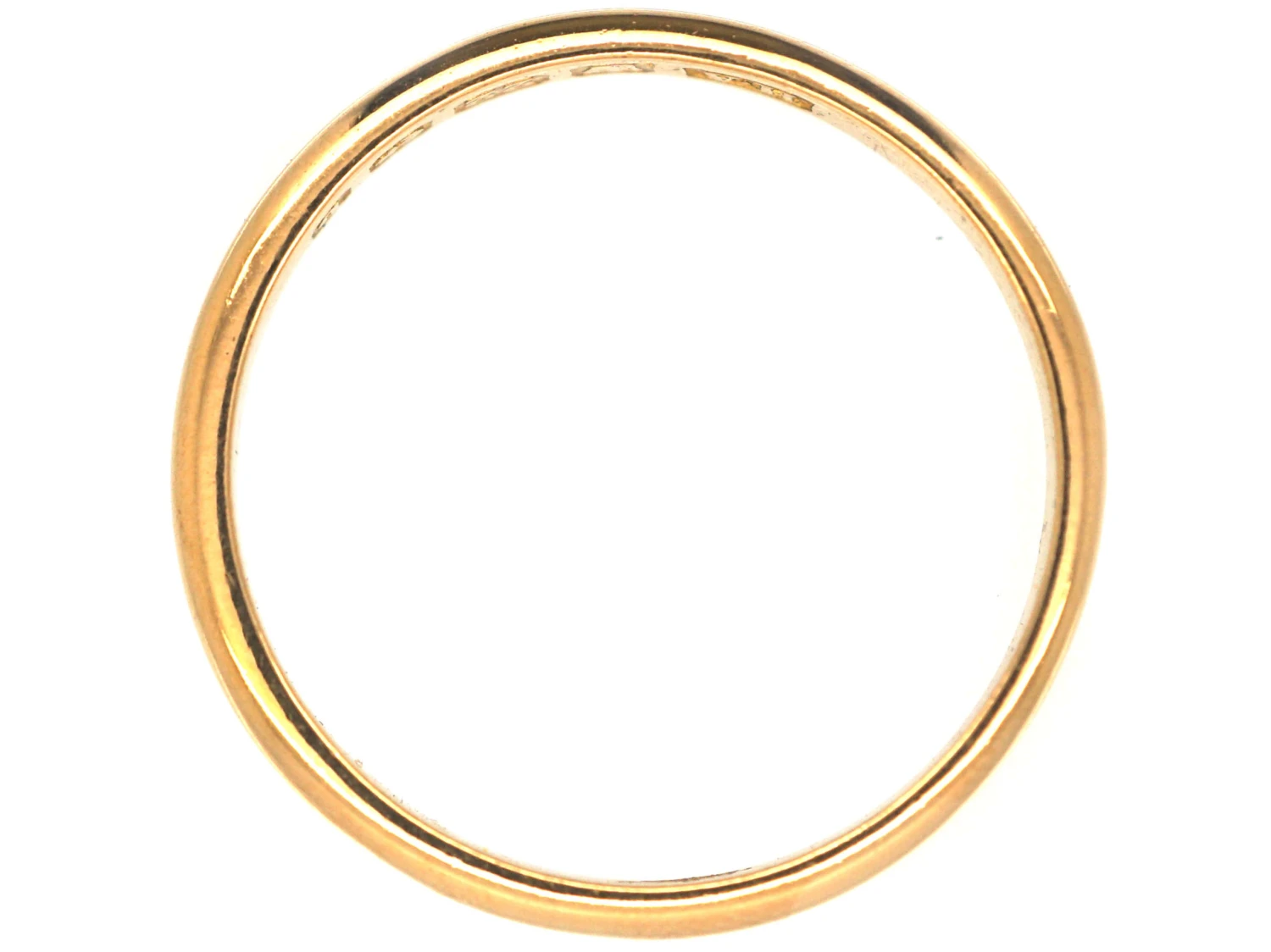 Edwardian 22ct Gold Wedding Ring 5 Edwardian 22ct Gold Wedding Ring - Image 3