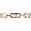 Art Deco 15ct Gold & Aquamarine Zig Zag Bracelet -Antique Jewellery Company 9e15db04 dsc06552 scaled 1