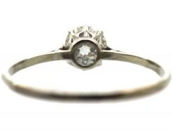 1920’s 18ct White Gold & Diamond Solitaire Ring -Antique Jewellery Company 9fcb645c dsc02846 scaled 1