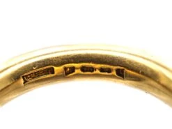 Victorian Large 18ct Gold Wedding Ring 10 Victorian Large 18ct Gold Wedding Ring -Antique Jewellery Company DSC00056 copy scaled 1