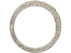 Art Deco 18ct White Gold Half Eternity Ring Set With Diamonds 11 Art Deco 18ct White Gold Half Eternity Ring Set With Diamonds -Antique Jewellery Company DSC00258 scaled 1