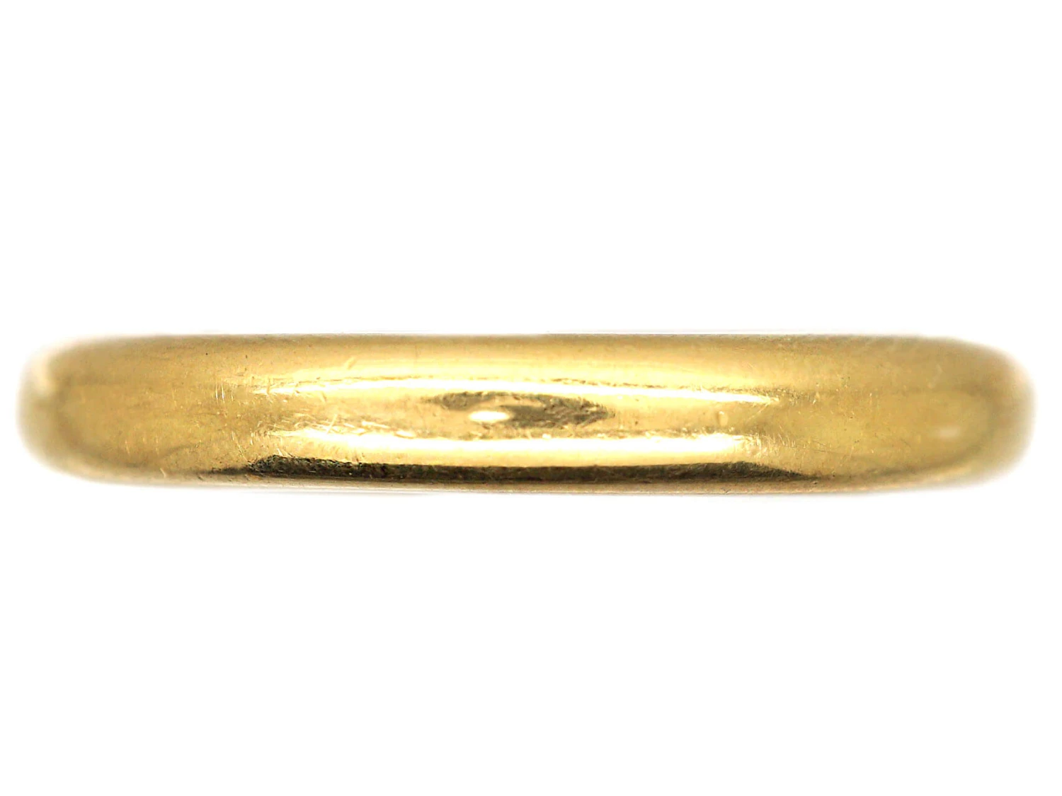 Victorian Large 18ct Gold Wedding Ring 3 Victorian Large 18ct Gold Wedding Ring