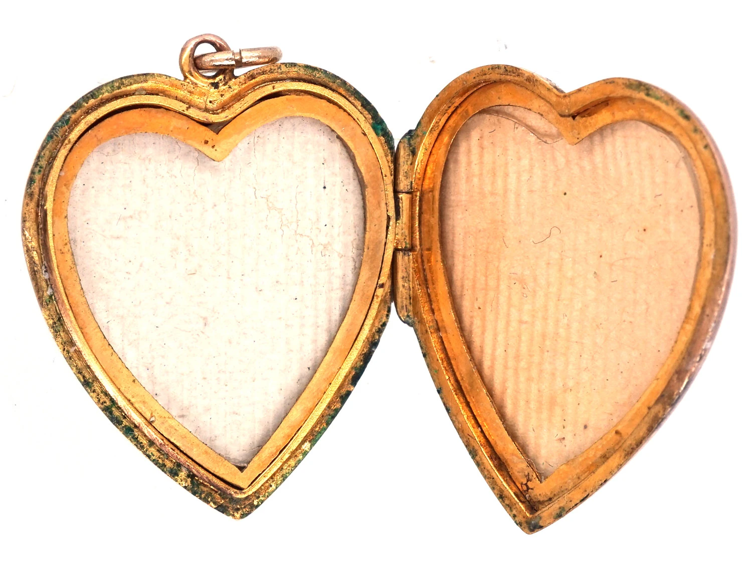 Edwardian 9ct Gold Heart Shaped Locket With Natural Split Pearl Design 4 Edwardian 9ct Gold Heart Shaped Locket With Natural Split Pearl Design - Image 2