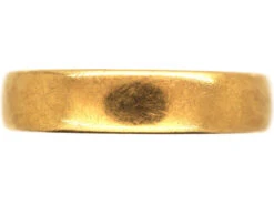 Edwardian 18ct Gold Wedding Ring