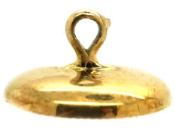 Edwardian 18ct Gold Enamel & Mother Of Pearl Set Of Dress Buttons In Original Case -Antique Jewellery Company DSC00485