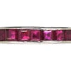 Art Deco Platinum & Ruby Eternity Ring -Antique Jewellery Company DSC00586 1