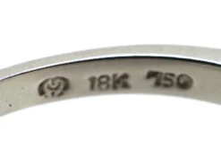 18ct White Gold Pearl & Diamond Ring 16 18ct White Gold Pearl & Diamond Ring -Antique Jewellery Company DSC00604