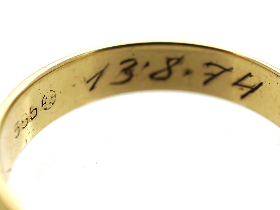 14ct Gold Wedding Band 7 14ct Gold Wedding Band - Image 5