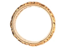 18ct Gold Memorial Ring Dated 1843 16 18ct Gold Memorial Ring Dated 1843 -Antique Jewellery Company DSC00637