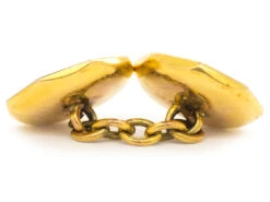 Art Deco 9ct Gold , Black Enamel, Natural Pearl & Mother Of Pearl Dress Set In Asprey Case -Antique Jewellery Company DSC00662 1