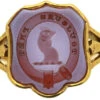 Victorian 18ct Gold & Carnelian Signet Ring With Cockerel Intaglio 2 Victorian 18ct Gold & Carnelian Signet Ring With Cockerel Intaglio -Antique Jewellery Company DSC00758